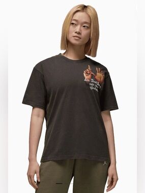 Jordan Air WOMENS JORDAN 6 RINGS GRAPHIC TEE M